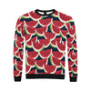 Watermelon Pattern Print Design WM011 Men Long Sleeve Sweatshirt