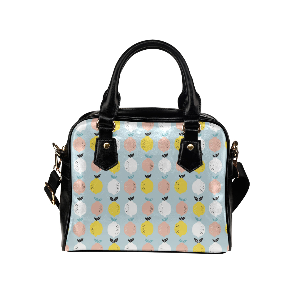 Citrus  Pattern Print Design 03 Shoulder Handbag