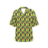 Lovebird Pattern Print Design 01 Women's Hawaiian Shirt