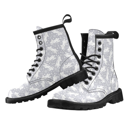 Snowmobile Print Design LKS302 Women's Boots