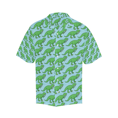 T Rex Pattern Print Design A01 Men's Hawaiian Shirt