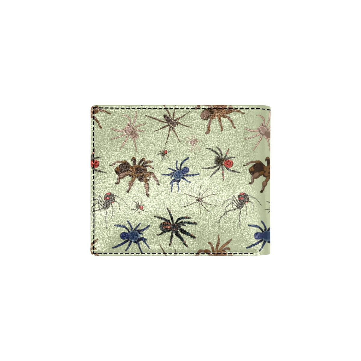 Tarantula Pattern Print Design 02 Men's ID Card Wallet