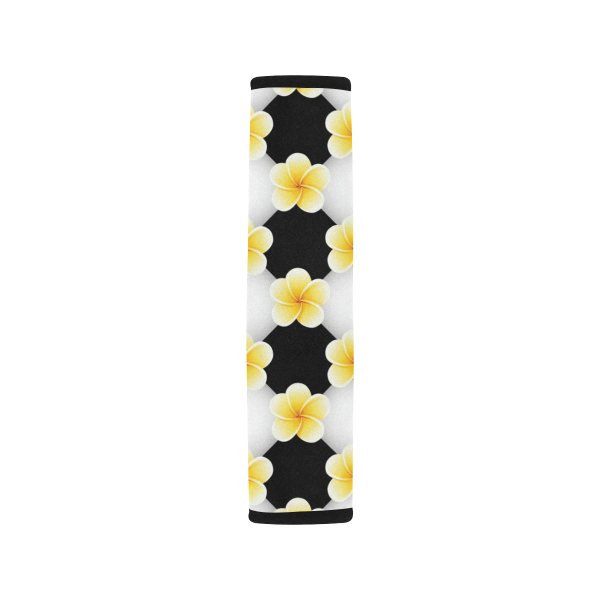 Plumeria Pattern Print Design A04 Car Seat Belt Cover