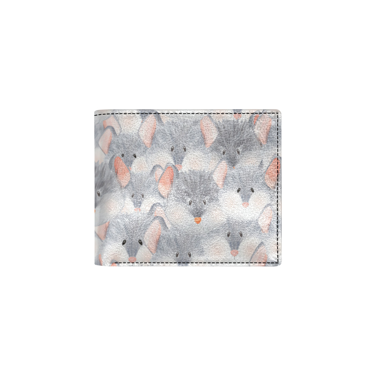 Rat Baby Pattern Print Design 02 Men's ID Card Wallet