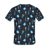 Sea Turtle Jelly Fish Sea Horse Print Design LKS3014 Men's All Over Print T-shirt