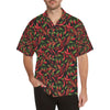 Chilli Pepper Pattern Print Design 02 Men's Hawaiian Shirt