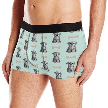 Schnauzers Pattern Print Design A03 Men's Boxer Briefs