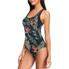 Bird Of Paradise Pattern Print Design BOP02 Women Swimsuit