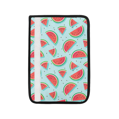 Watermelon Pattern Print Design WM03 Car Seat Belt Cover