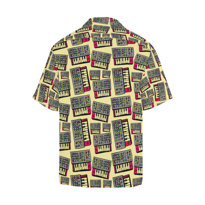 Synthesizer Pattern Print Design 01 Men's Hawaiian Shirt