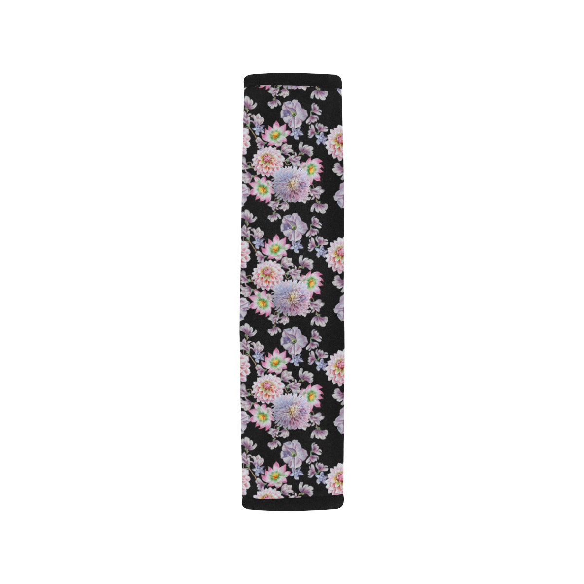 Dahlia Pattern Print Design DH012 Car Seat Belt Cover