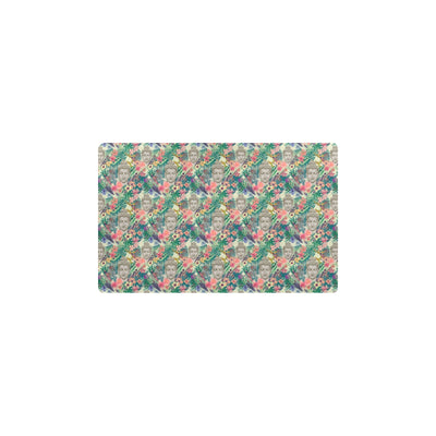 Buddha Pattern Print Design 08 Kitchen Mat