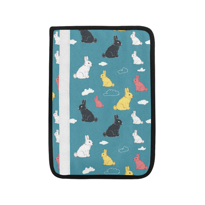 Rabbit Pattern Print Design RB014 Car Seat Belt Cover