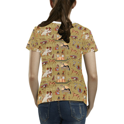 Ancient Greek Classic Pattern Design LKS305 Women's  T-shirt