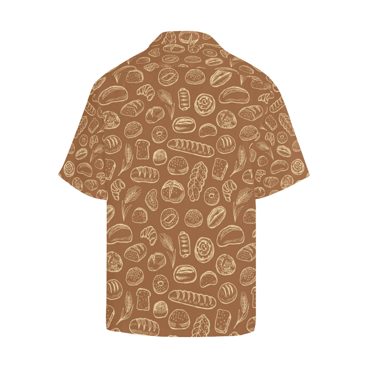 Bread Pattern Print Design 03 Men's Hawaiian Shirt
