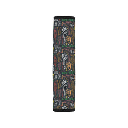 Barbecue Pattern Print Design 03 Car Seat Belt Cover