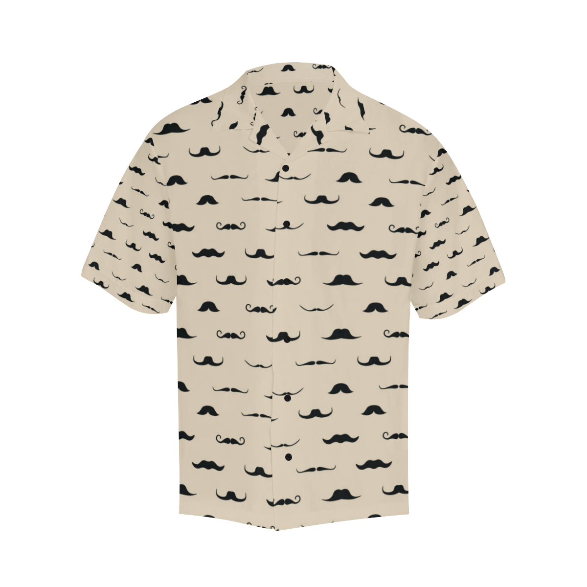Mustache Pattern Print Design A03 Men's Hawaiian Shirt