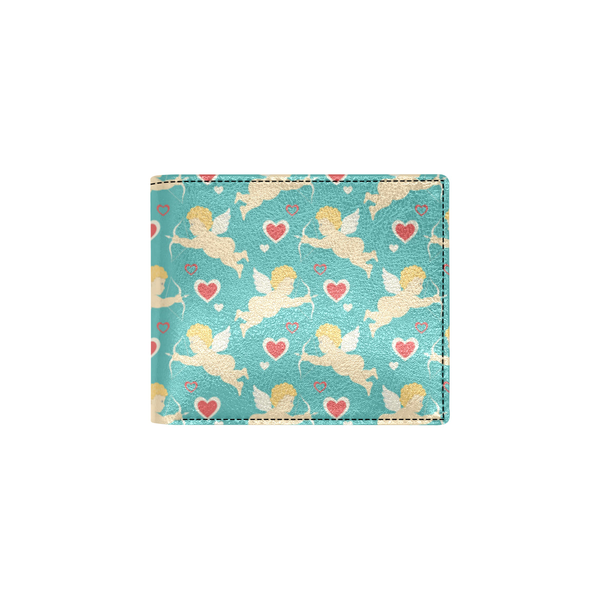 Cupid Pattern Print Design 01 Men's ID Card Wallet