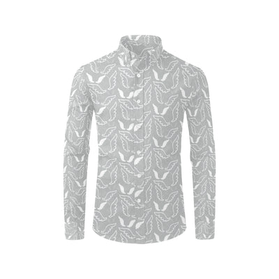 Angel Wings Pattern Print Design 01 Men's Long Sleeve Shirt