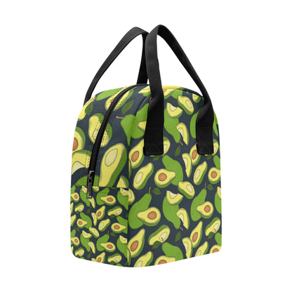 Avocado Pattern Print Design AC013 Insulated Lunch Bag
