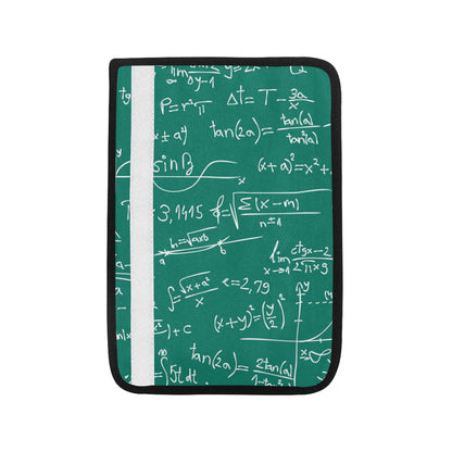 Math Pattern Print Design 01 Car Seat Belt Cover
