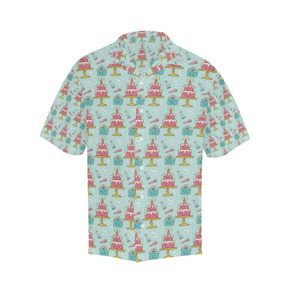 Cake Pattern Print Design 06 Men's Hawaiian Shirt