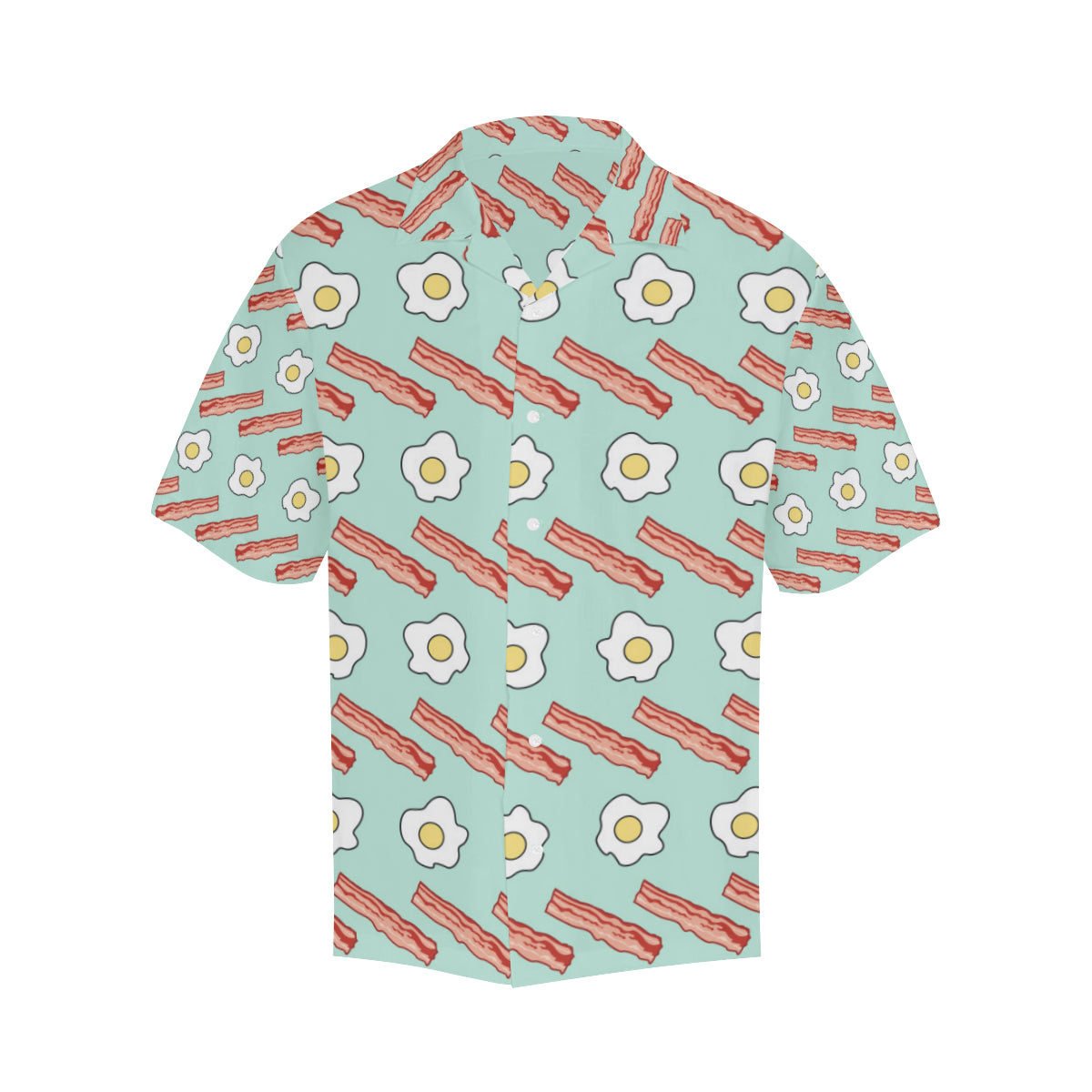 Bacon Sausage Pattern Print Design 01 Men's Hawaiian Shirt