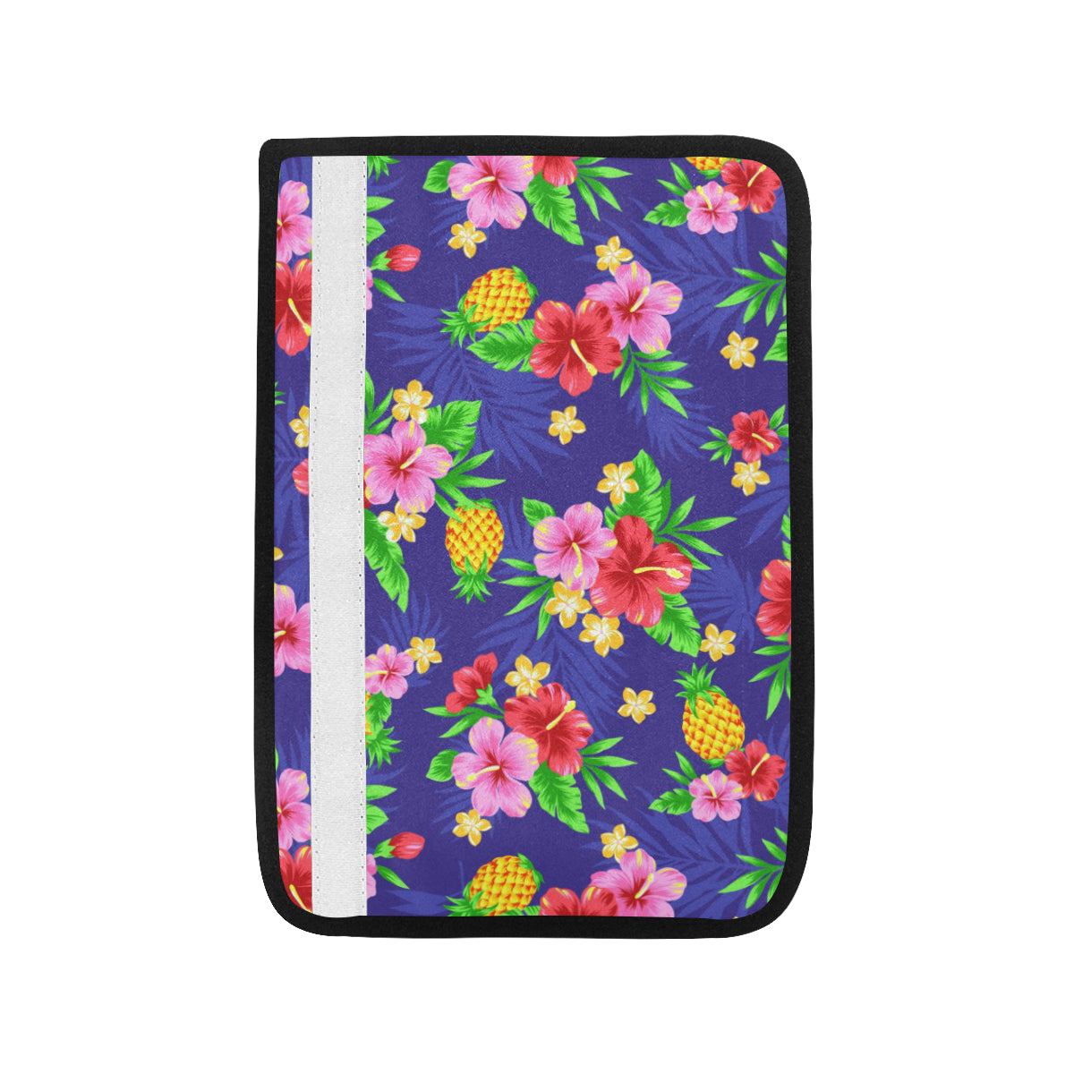 Hawaiian Themed Pattern Print Design H05 Car Seat Belt Cover