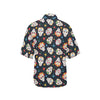 Sugar Skull Print Design LKS305 Women's Hawaiian Shirt