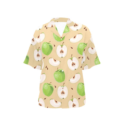 Apple Pattern Print Design AP07 Women's Hawaiian Shirt