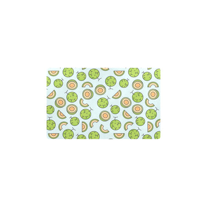 Cantaloupe Pattern Print Design 02 Kitchen Mat