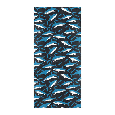 Shark Print Design LKS303 Beach Towel 32" x 71"