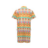 Aztec Pattern Print Design 03 Men's Romper