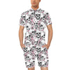 Cherry Blossom Pattern Print Design CB03 Men's Romper