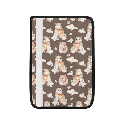 Hamster Pattern Print Design 03 Car Seat Belt Cover