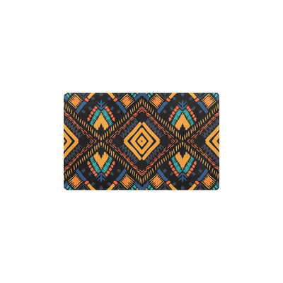 Kente Pattern Print Design 05 Kitchen Mat