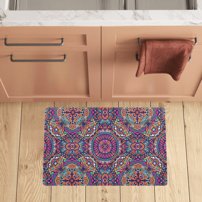 Boho Pattern Print Design 06 Kitchen Mat