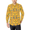 Maracas Mexican Style Pattern Print Design 02 Men's Long Sleeve Shirt