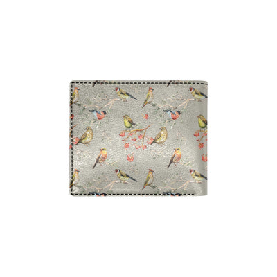 Birds Pattern Print Design 03 Men's ID Card Wallet