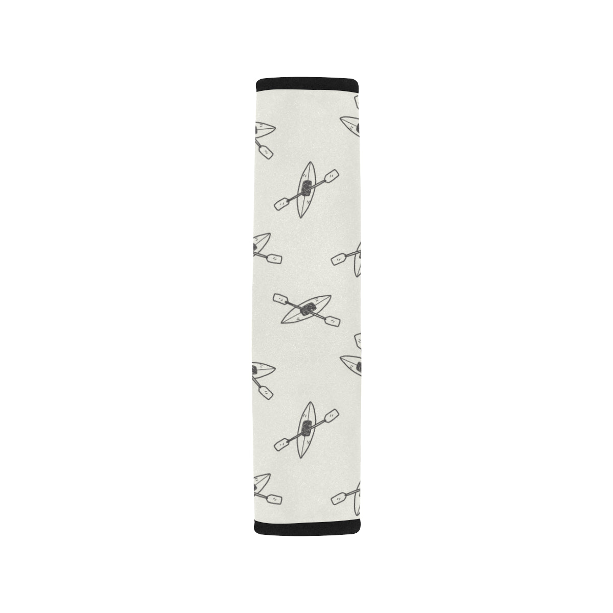 Kayak Pattern Print Design 01 Car Seat Belt Cover