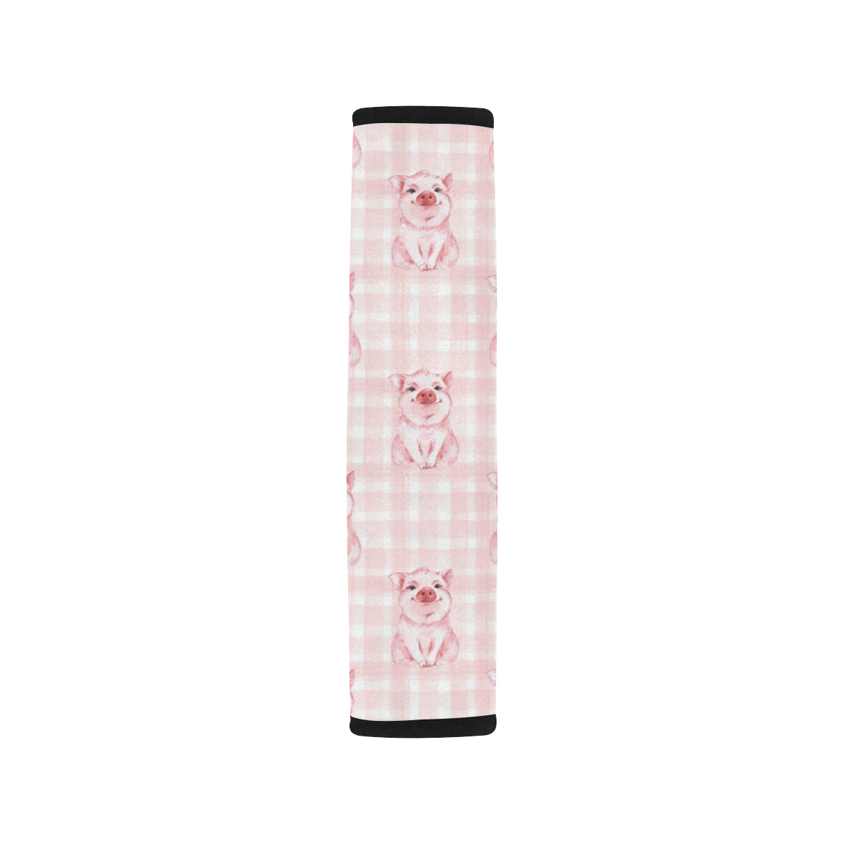 Pig Baby Pattern Print Design 01 Car Seat Belt Cover