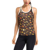 Safari Animal Print Design LKS301 Women's Racerback Tank Top