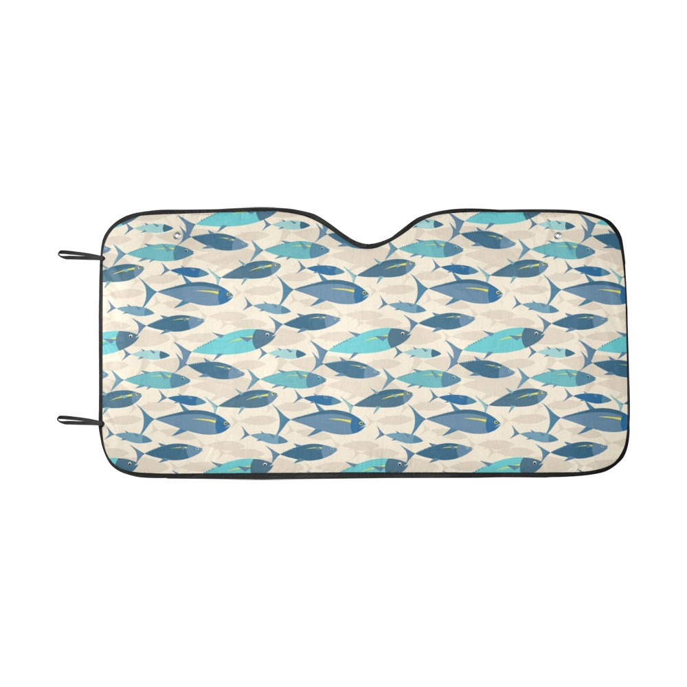 Tuna Fish Print Design LKS302 Car front Windshield Sun Shade