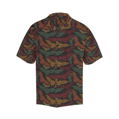 Bat Tribal Pattern Print Design 03 Men's Hawaiian Shirt