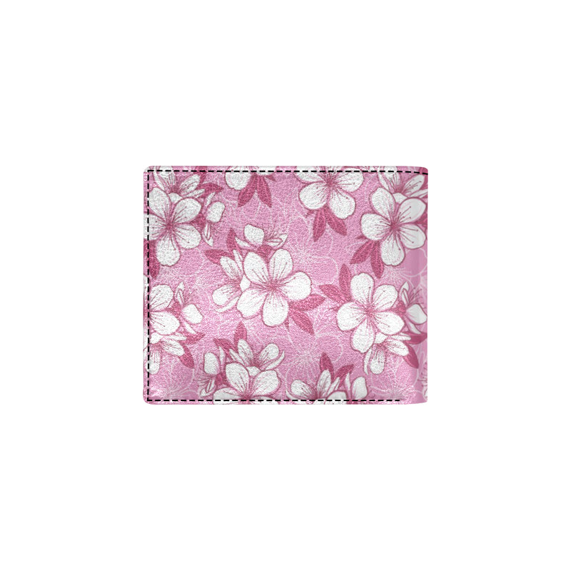 Cherry Blossom Pattern Print Design CB02 Men's ID Card Wallet