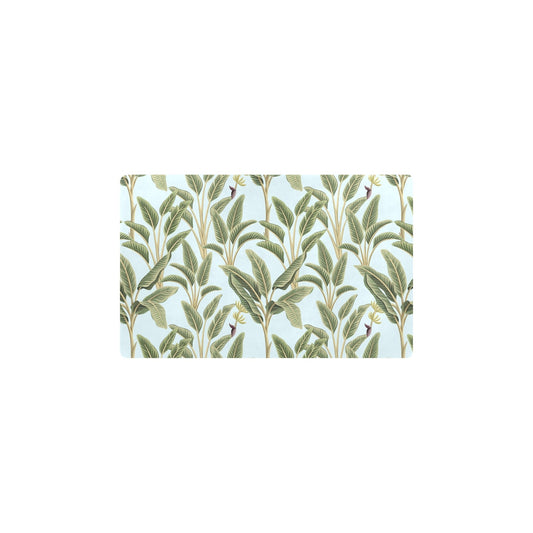 Banana Leaf Pattern Print Design BL03 Kitchen Mat
