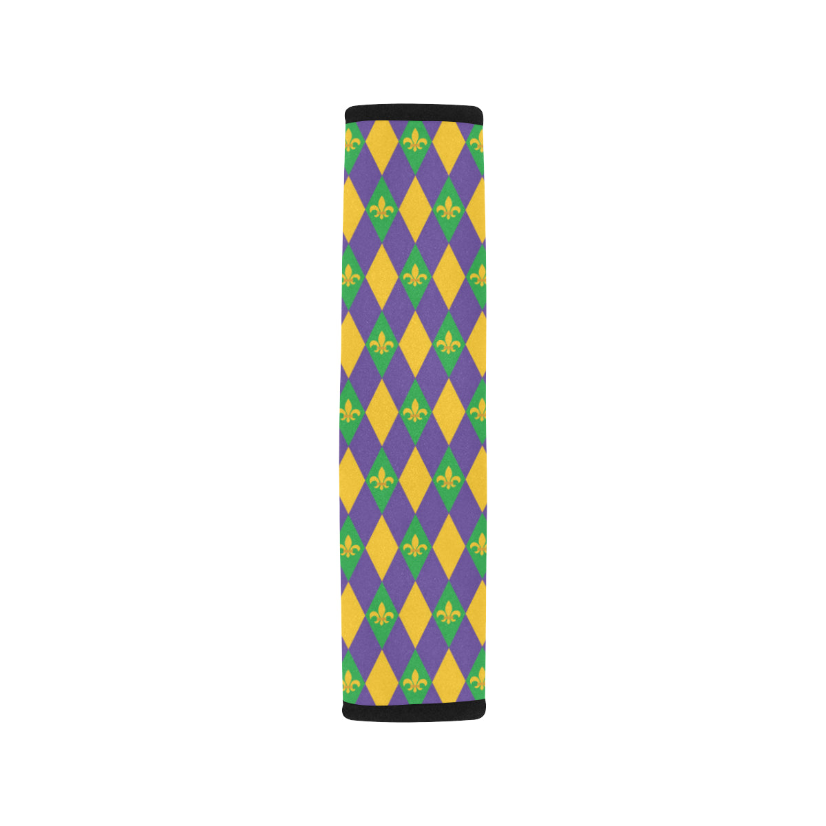 Mardi Gras Pattern Print Design 05 Car Seat Belt Cover