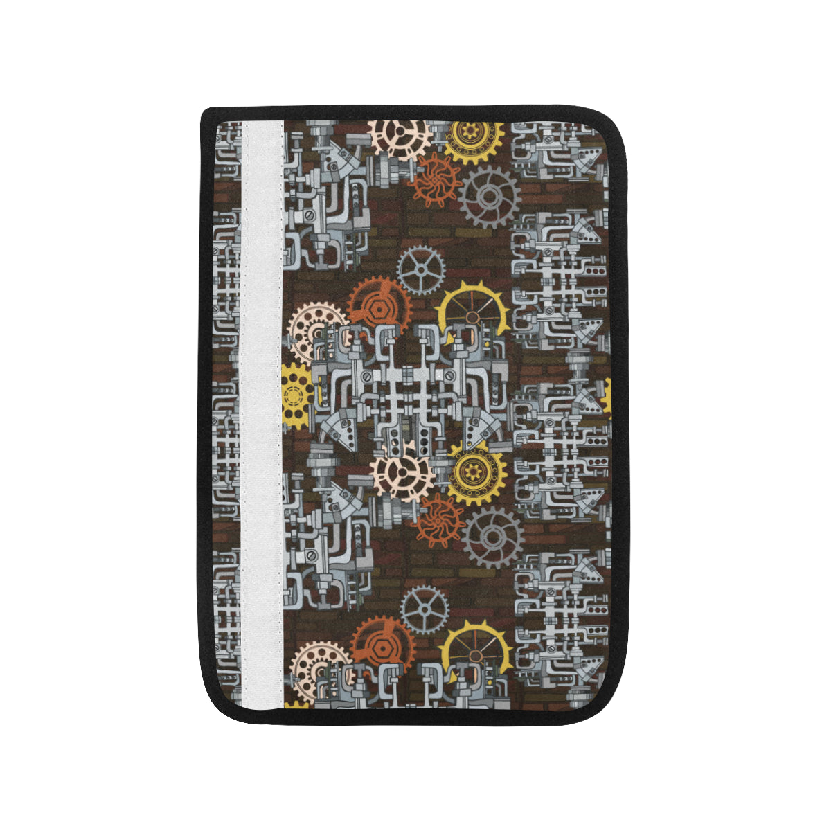Mechanic Pattern Print Design 04 Car Seat Belt Cover