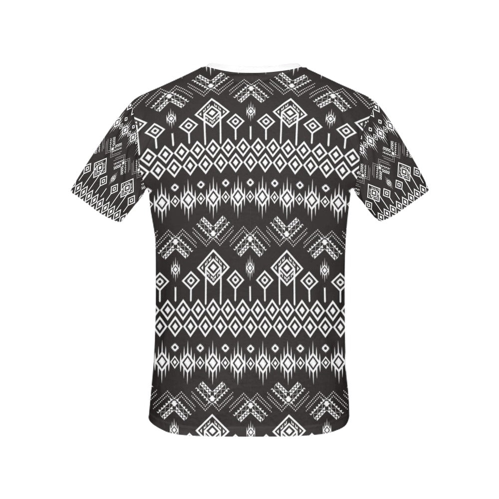 Tribal Pattern Print Design LKS304 Women's  T-shirt