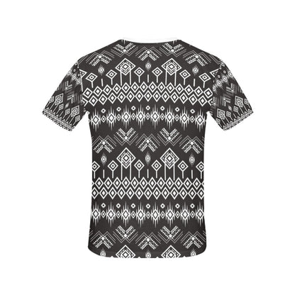Tribal Pattern Print Design LKS304 Women's  T-shirt